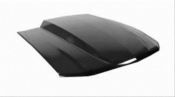Harwood Fiberglass 3 Inch Cowl Bolt On Hood 10-12 Ford Mustang